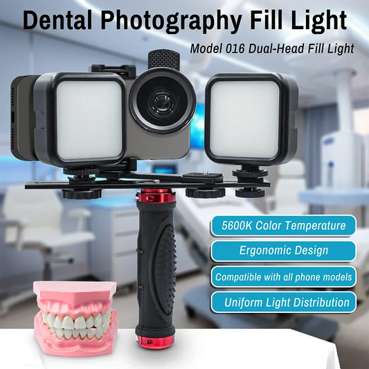 Twin Light For Mobile Dental Photography