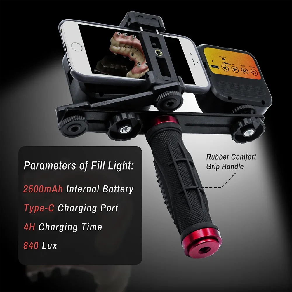 Twin Light For Mobile Dental Photography